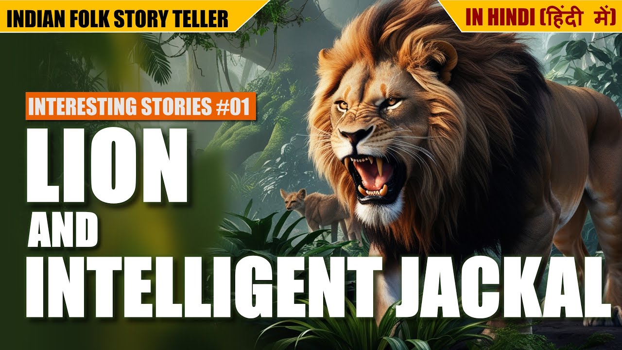 The Clever Jackal and the Mighty Lion | A Classic Jungle Tale