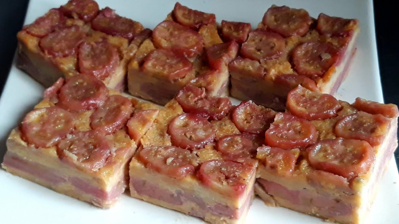Món ăn vặt: Bánh CHUỐI NƯỚNG (vị thơm, béo rất dễ ăn) thành công ngay lần đầu tiên của Đậu Đỏ Trần