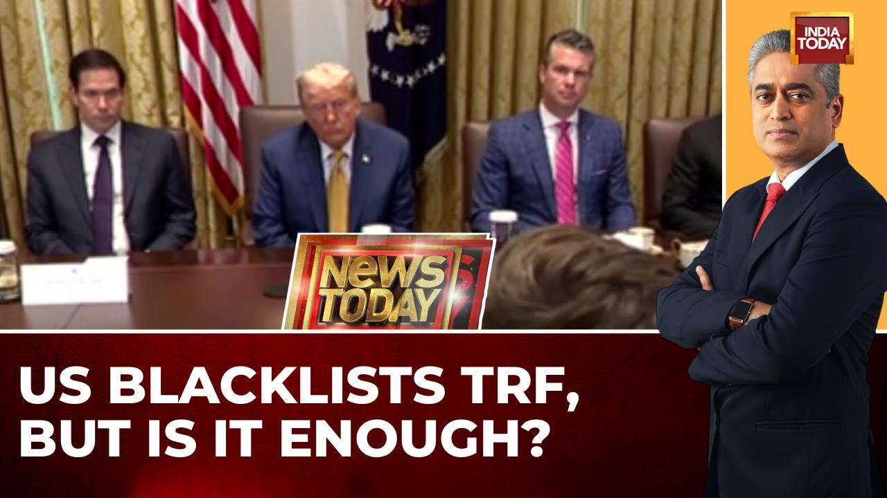 US Designates TRF a Terror Group; India Cites 'Double Speak' Amid US-Pak Ties