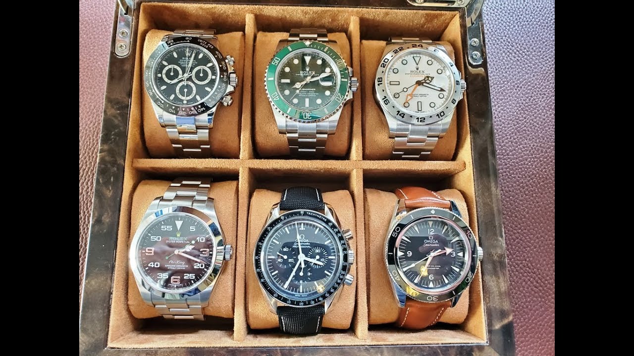PAID WATCH REVIEWS - Perfect 6 piece Rolex and Omega Modern Collection