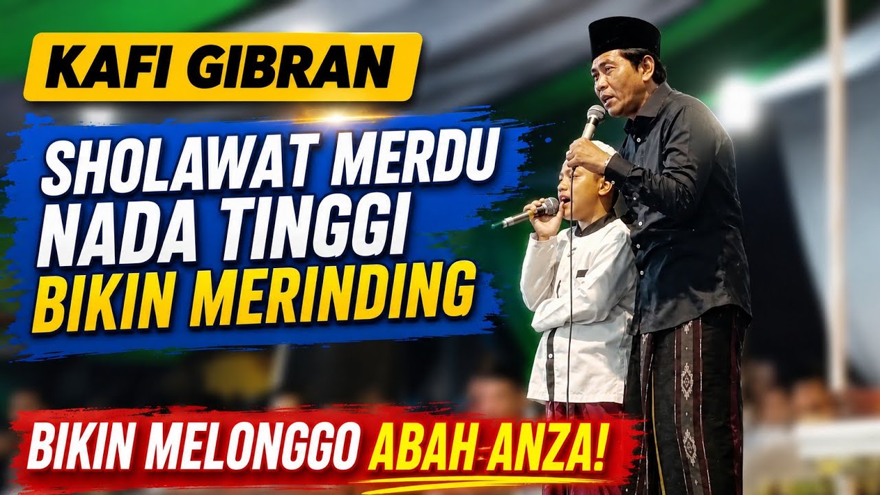 SHOLAWAT KAFI BOCIL JUARA QORI INTERNASIONAL BIKIN ABAH  ANWAR ZAHID KAGUM TERBARU MANGUNSARI 2024