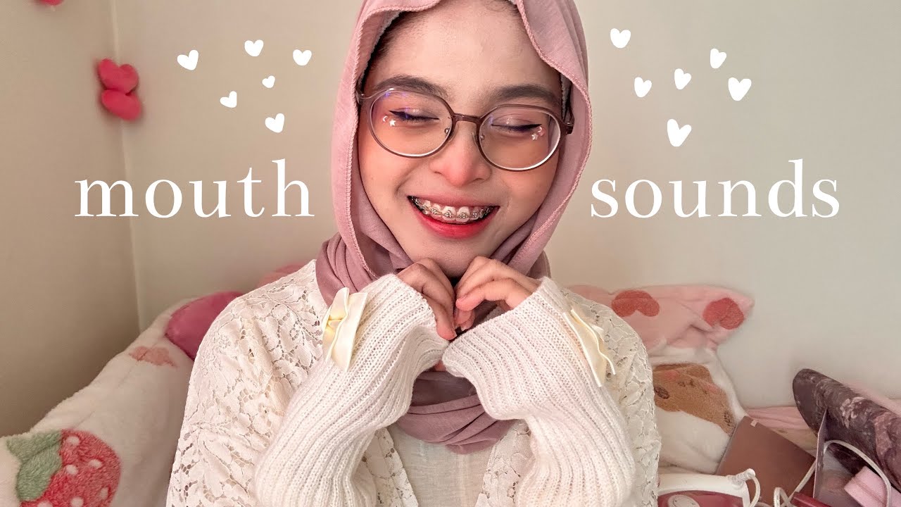 ASMR ♡ FAST MOUTH SOUNDS, INAUDIBLE WHISPERS, MIC RUBBING, EAR-TO-EAR TINGLES😴💤💗