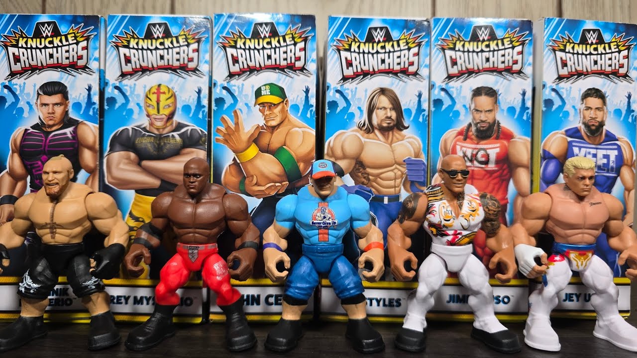 My WWE Knuckle Crunchers Collection! (2026)
