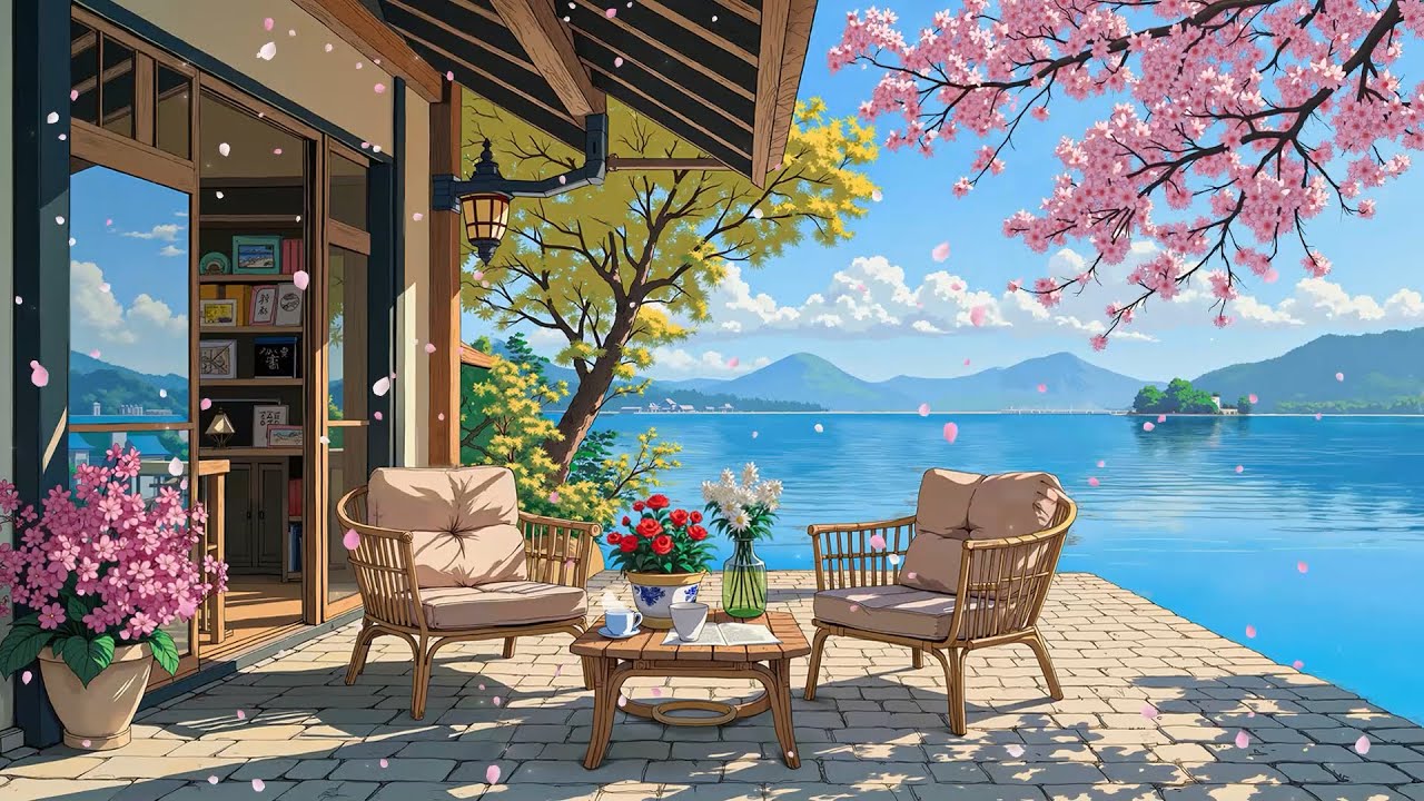 Coffee Morning in Spring 🌸 Aesthetic Lofi to Make Your Better Mood ✨ Lofi Hip Hop to Heal/Chill