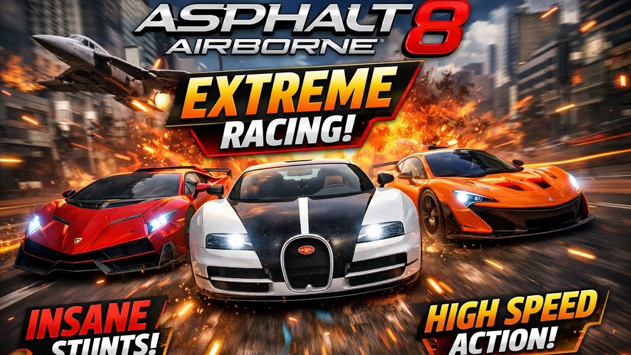 Asphalt 8 Best Racing Gameplay | Supercars, Nitro Boosts, and Insane Speed Battles 