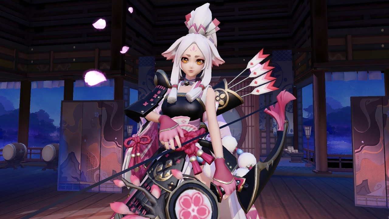 Onmyoji arena : Hakuro - Đi bộ vuốt râu có người gánh