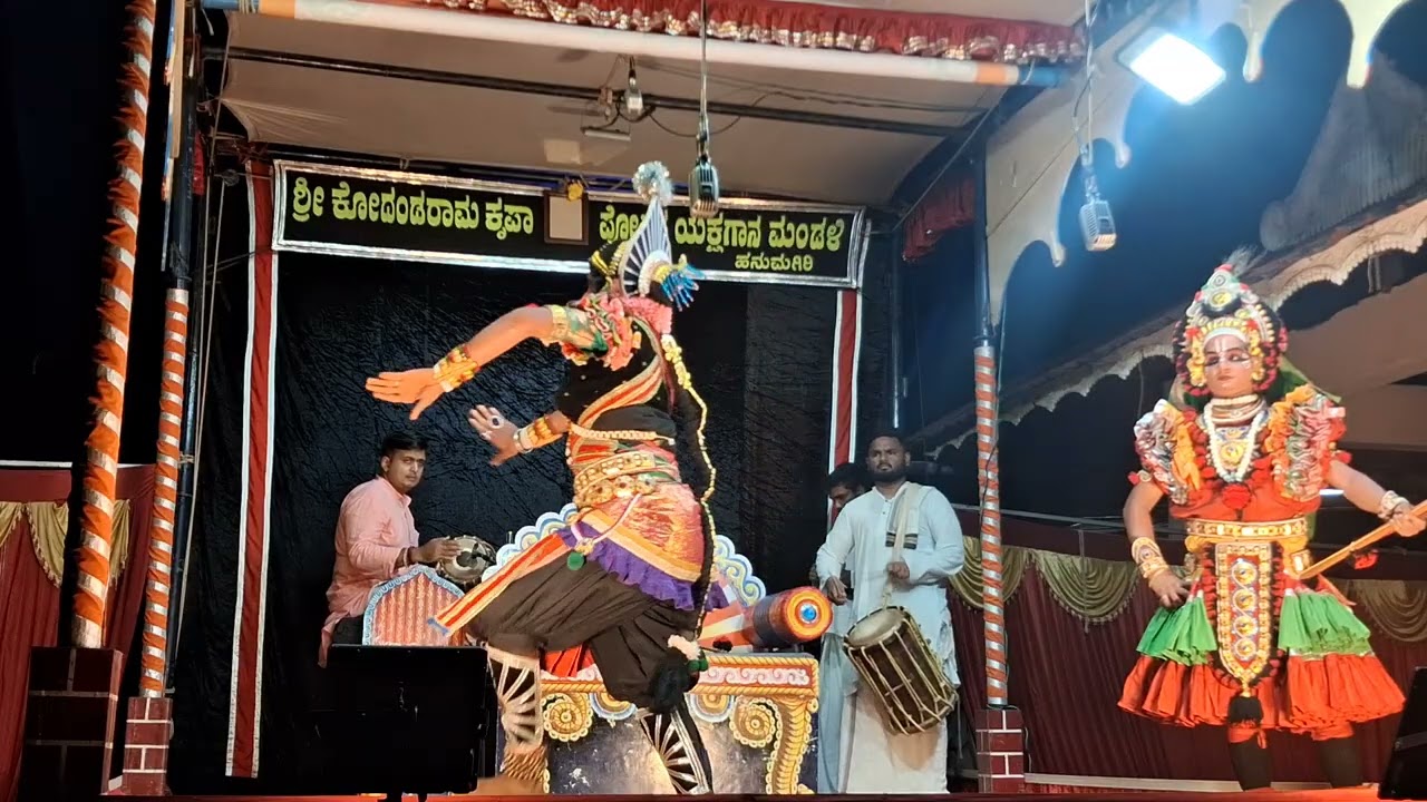 ಮದನಾಕ್ಷಿ ತಾರಾವಳಿ| ರಾಮಾಶ್ವಮೇಧ | ಸತೀಶ್ ನೀರ್ಕೆರೆ #kumaramangala #hanumagiri ಮೇಳ