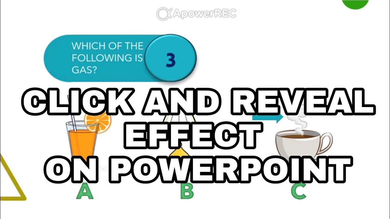 КАК СДЕЛАТЬ ЭФФЕКТ ЩЕЛЧКА И ПОЯВЛЕНИЯ В POWERPOINT
