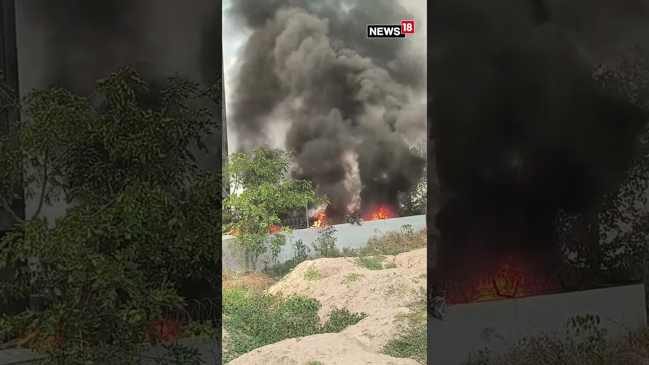 Panic Engulfs BJ Medical College After Air India Plane Crashed In The Vicinity On Ahmedabad | N18S