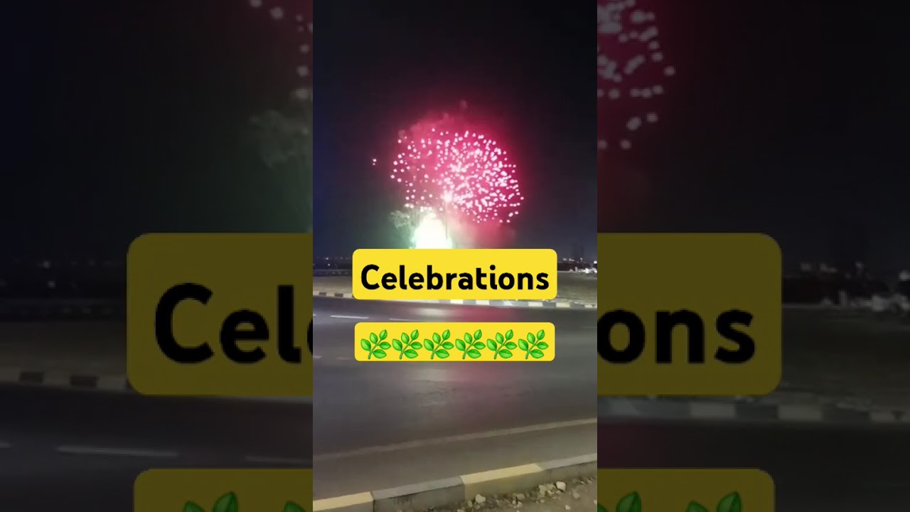 Celebrations fire works 
