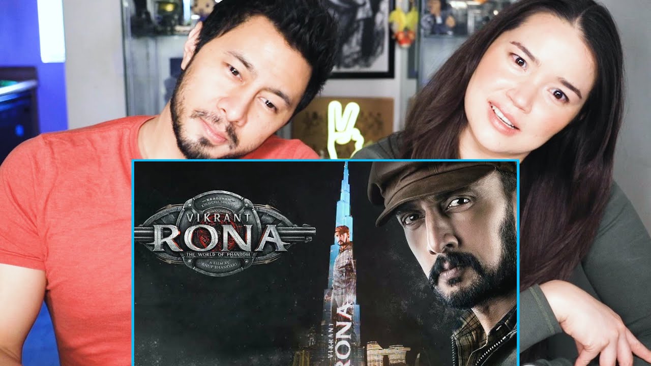 VIKRANT RONA on BURJ KHALIFA | The World Gets a New Hero | Kichcha Sudeep | Teaser Reaction!