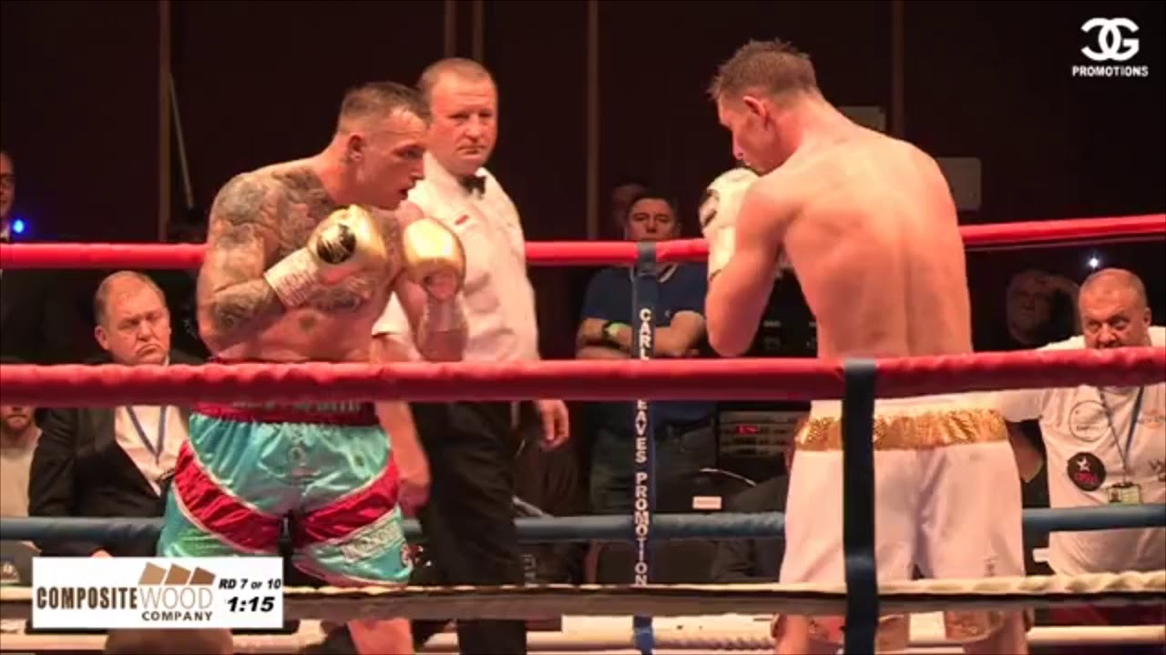LIVE BOXING HIGHLIGHTS - ENGLISH LIGHT HEAVYWEIGHT TITLE - DEC SPELMAN VS KIRK GARVEY!