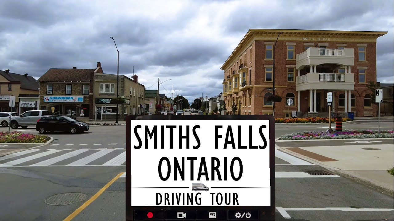 Smiths Falls Serenity: A Scenic 4K Drive through Ontario's Hidden Gem