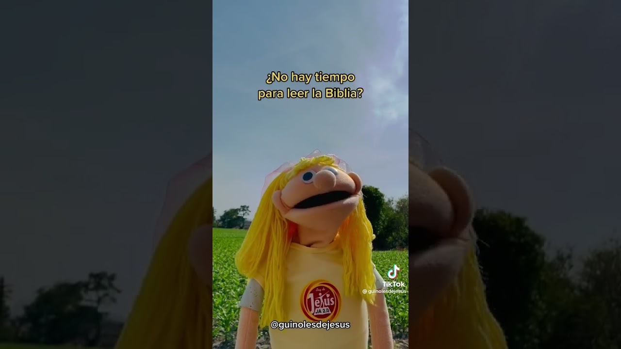 SOLAMENTE DIOS 🔸 Gui&ntilde;oles de Jes&uacute;s 🔸 Puppet / Marioneta / T&iacute;tere boc&oacute;n / Gui&ntilde;ol 