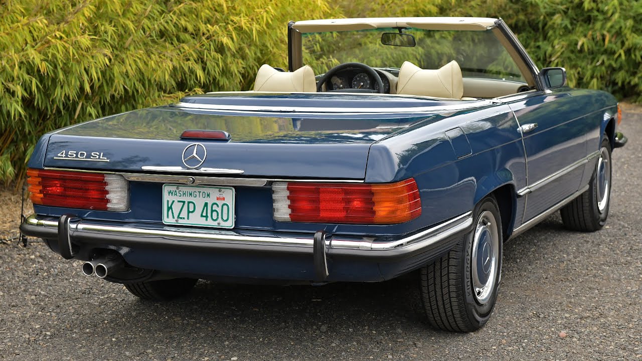 1973 Mercedes 450SL - Guess how many miles?