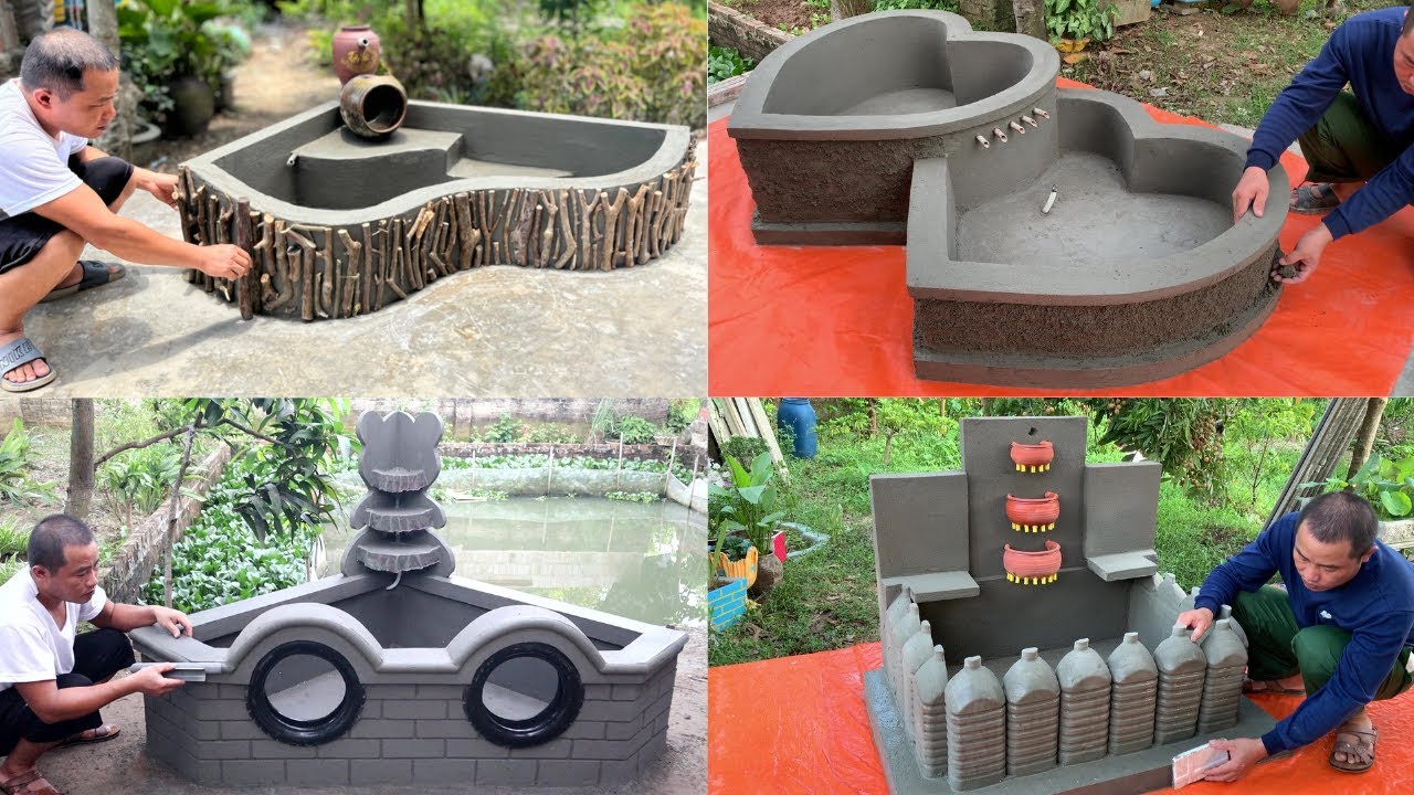 Top 5 Extremely Unique Cement Fish Tank Designs
