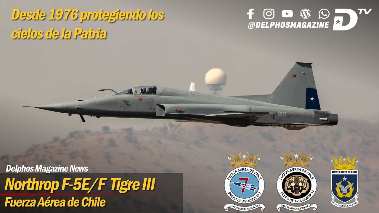 Northrop F-5E/F,  el rugido de los poderosos Tigres australes