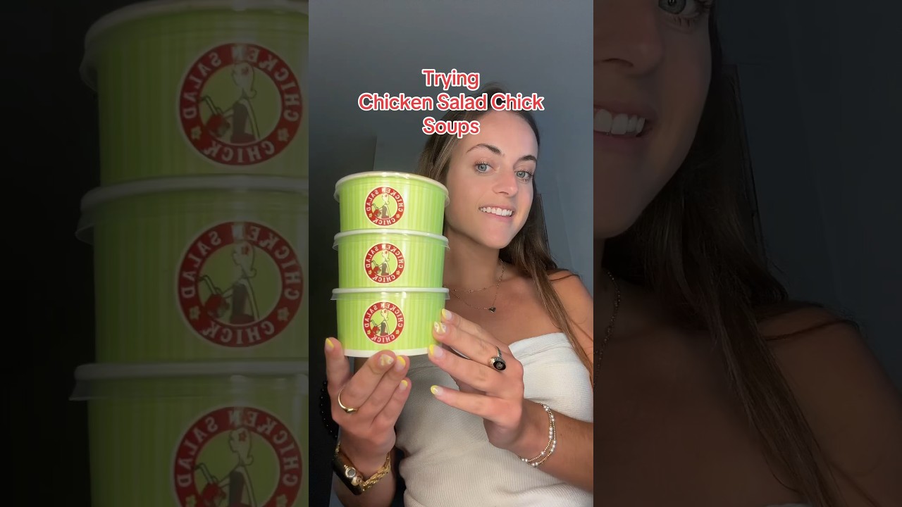Trying & Ranking Chicken Salad Chick Soups 🥣🥫🥔🍗