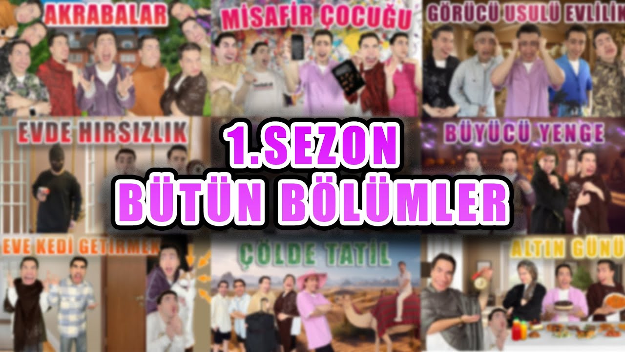 Mine ve Akrabaları 1.Sezon Bütün Bölümler (Maraton)