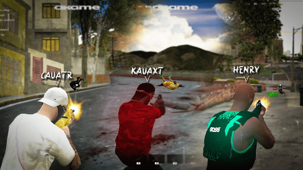 🥋 | FIVEM HIGHLIGHTS TRIO #1 (Kauaxt, Cauatr & Henry)
