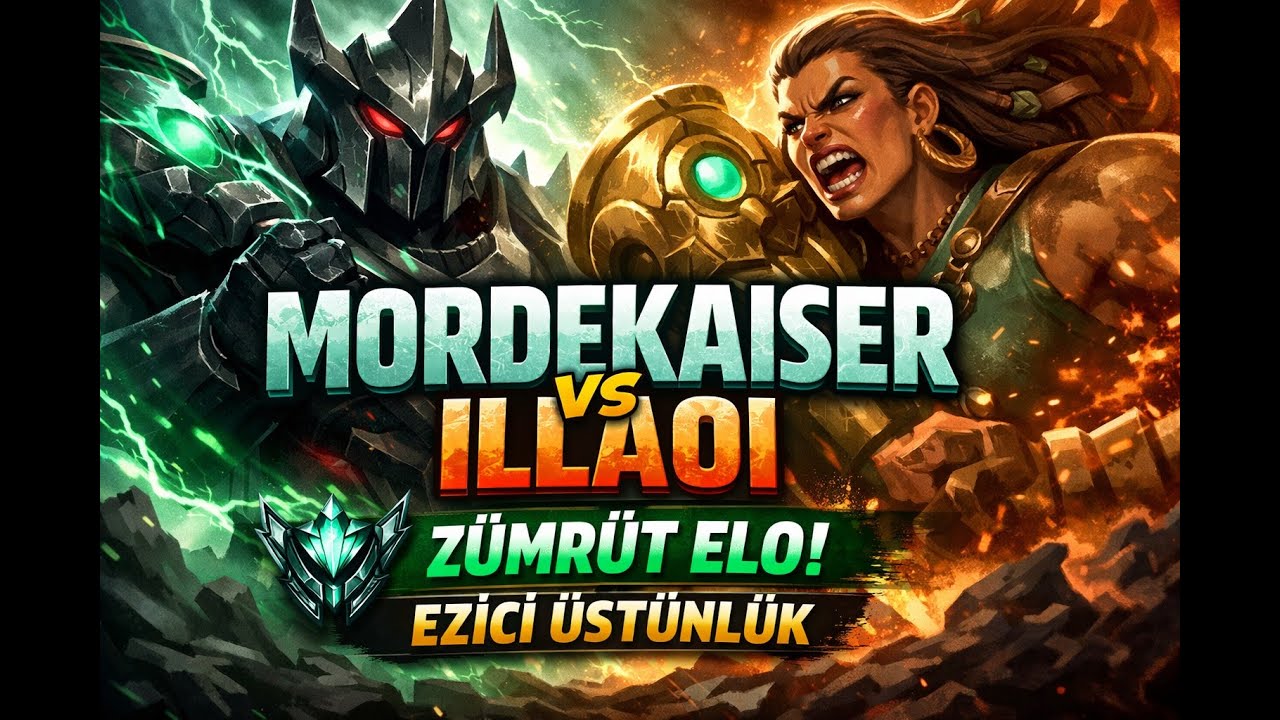 Top Lane Mordekaiser vs İllaoi Matchup – Ezici üstünlük | Zümrüt  Elo | EUW