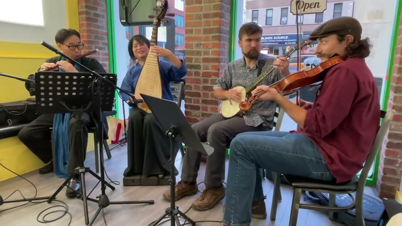 Cross-Cultural Jam: Chinese Silk & Bamboo Meets American Folk
