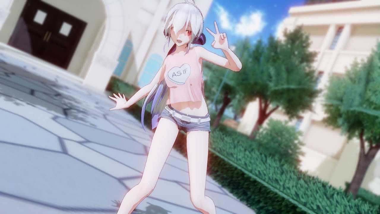 【MMD】gogobebe - TDA Shorts Haku