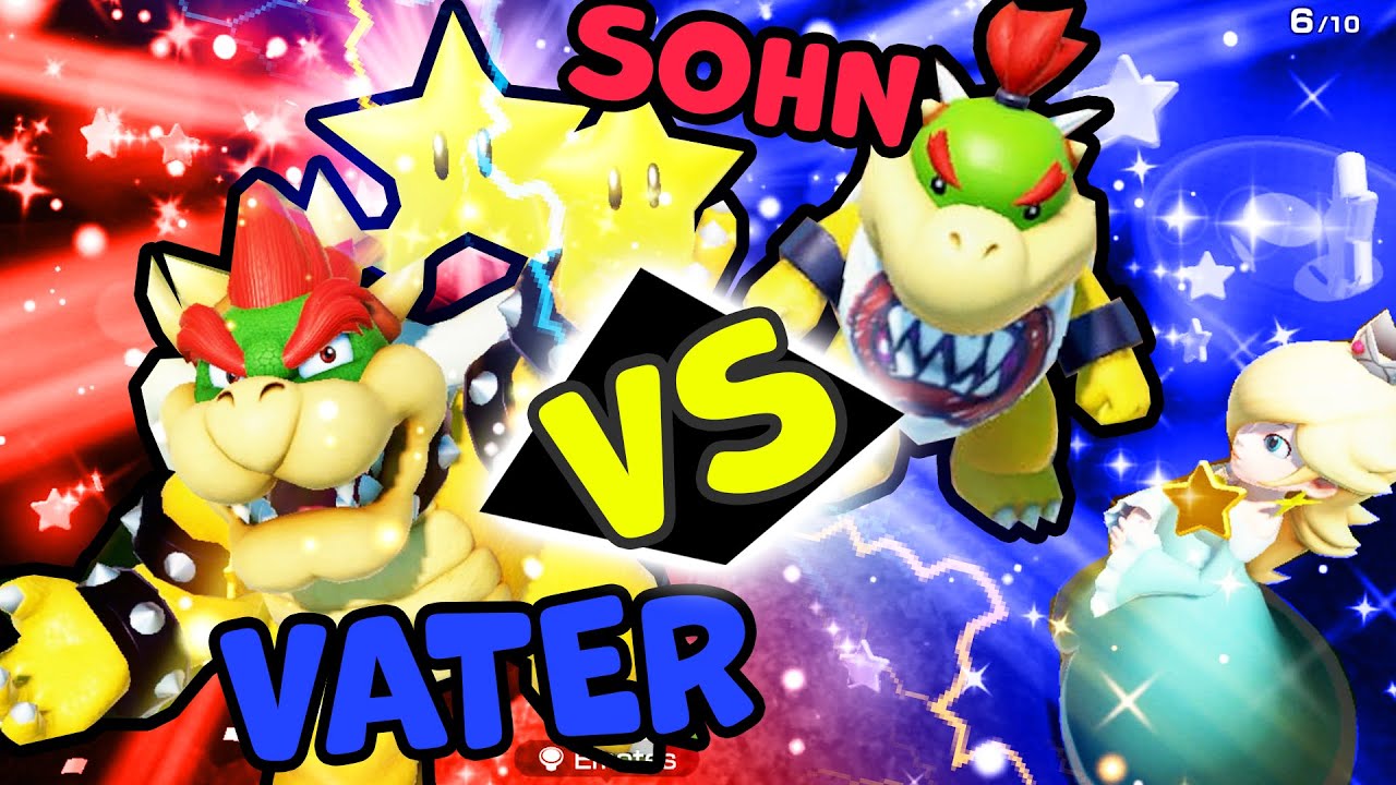 VATER UND SOHN STREITEN SICH bei SUPER MARIO PARTY JAMBOREE 😤