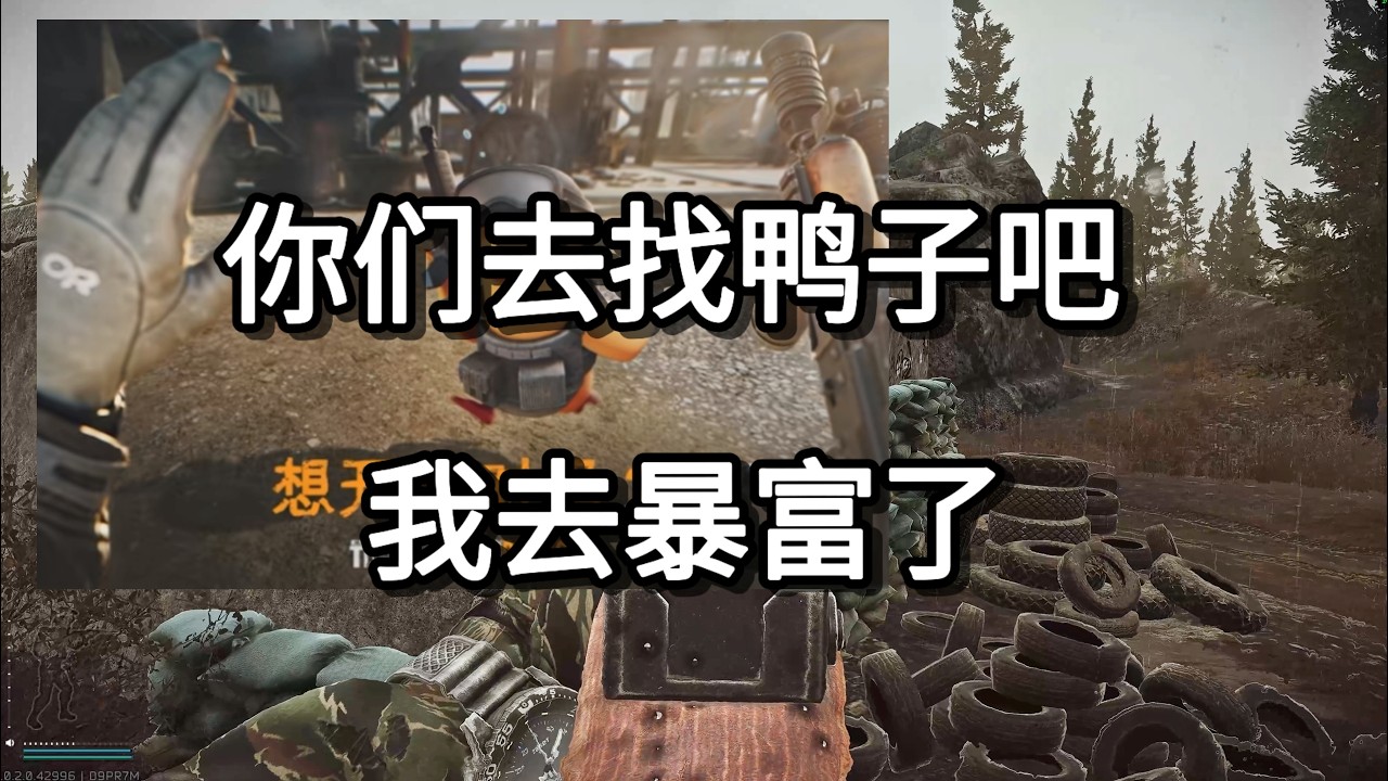 逃离塔科夫 你们去找鸭子吧 我去暴富了 如风SN