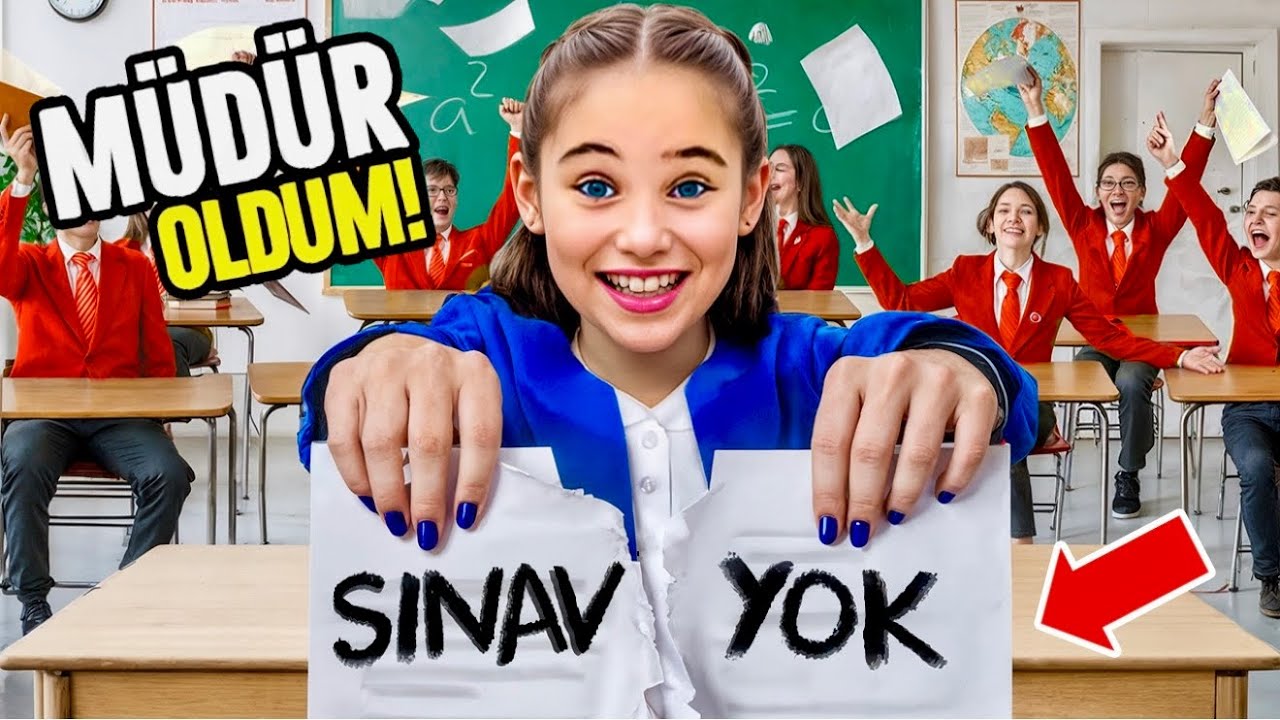ELİF SİNEM OKUL MÜDÜRÜ OLDU !! YENİ KURALLAR VE YASAKLAR !!