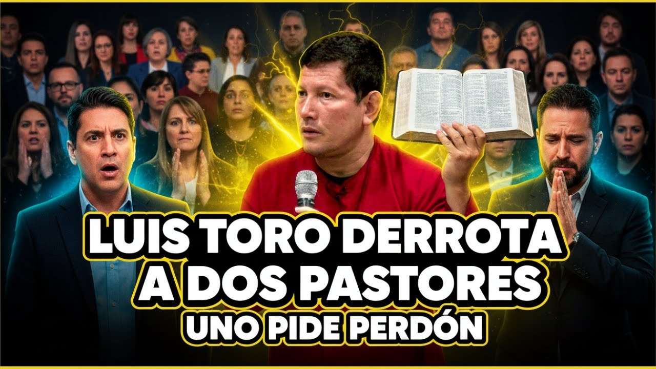 Padre Luis Toro derrota a dos pastores en debate impactante | Uno pide perdón