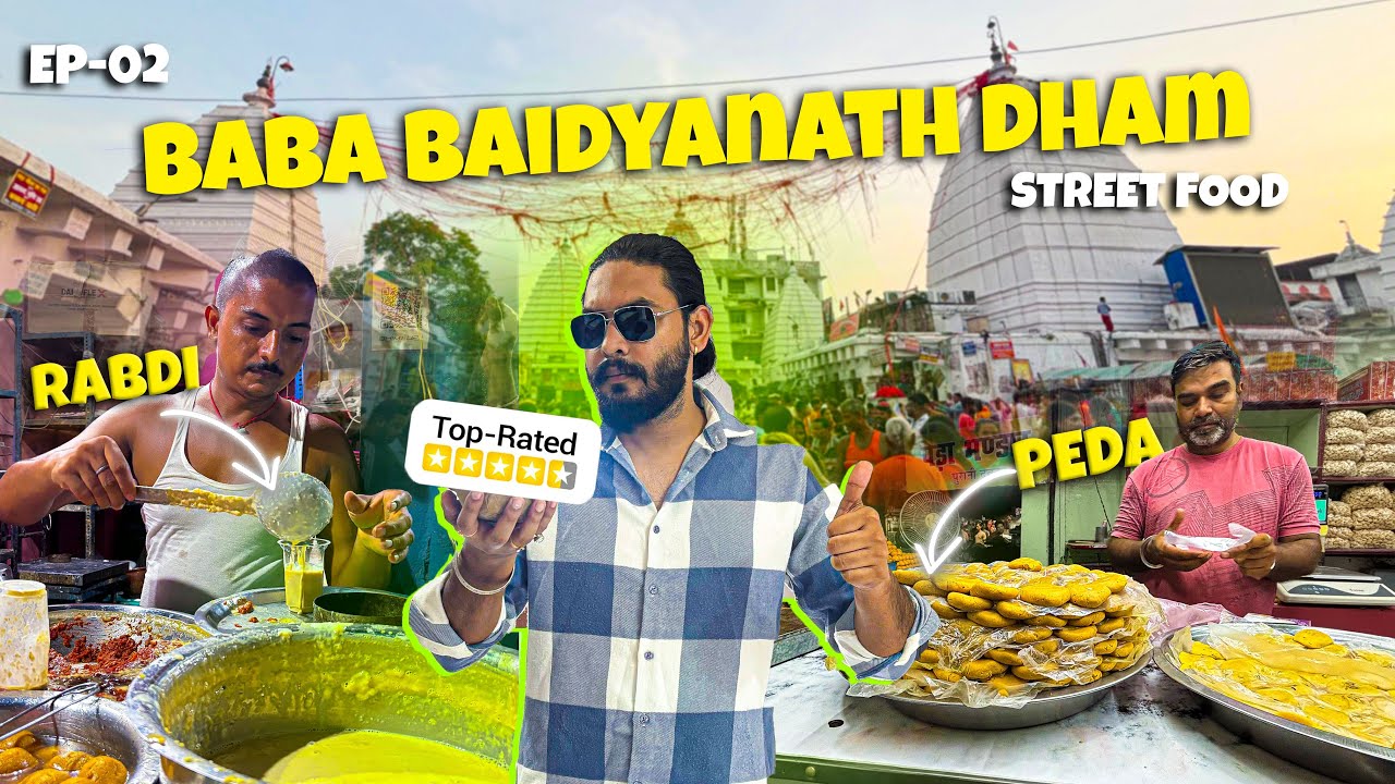 Baba Baidyanath Dham Darshan & Deoghar Famous PEDA | Exploring Deoghar Famous Street Food| EP-02
