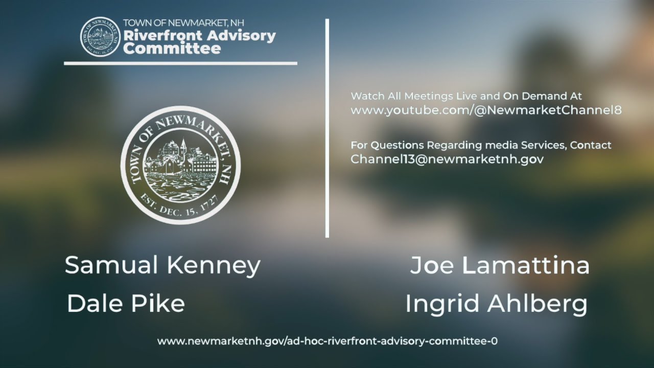 Newmarket Ad hoc Riverfront Advisory Committee - 9 February 2026