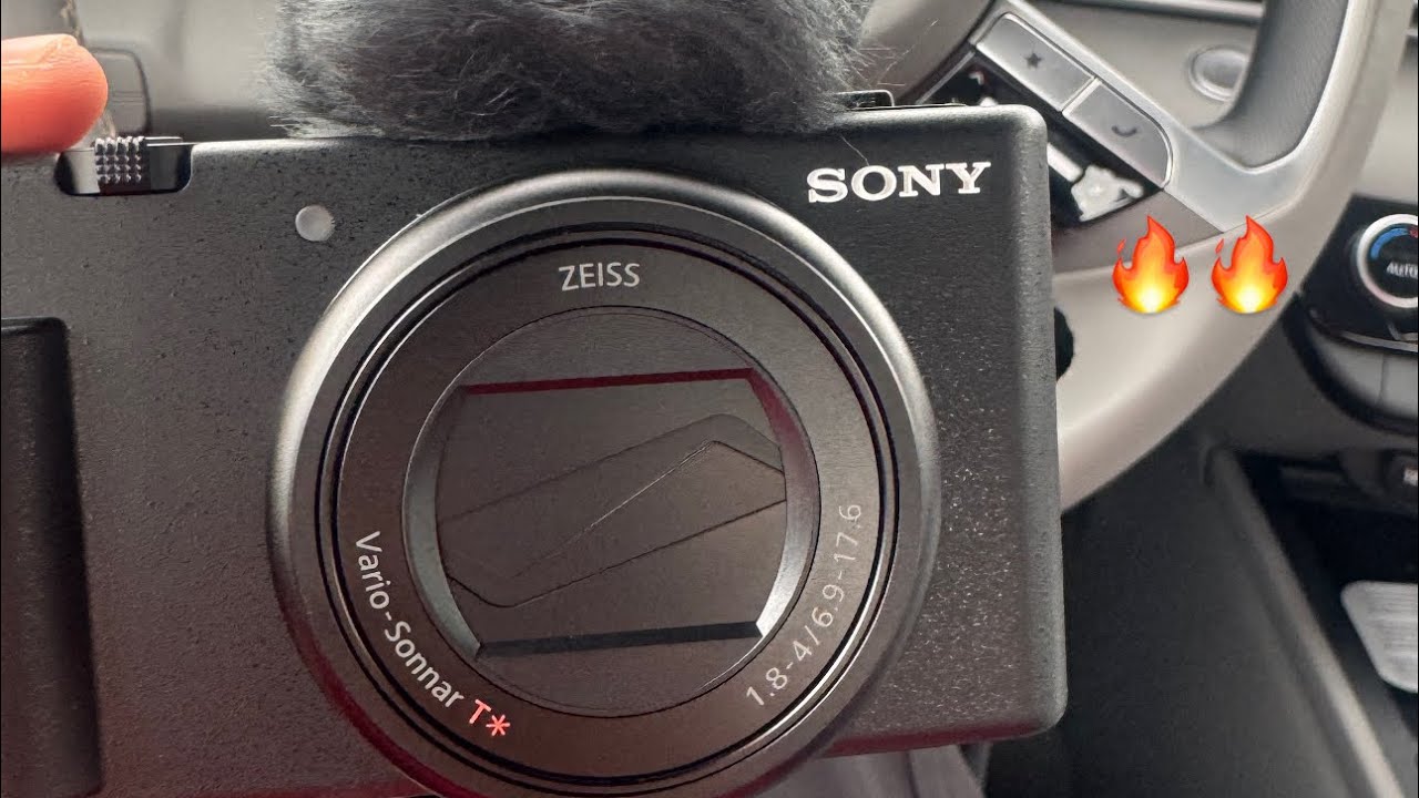 I got me a sony zv-1f camera🔥🔥