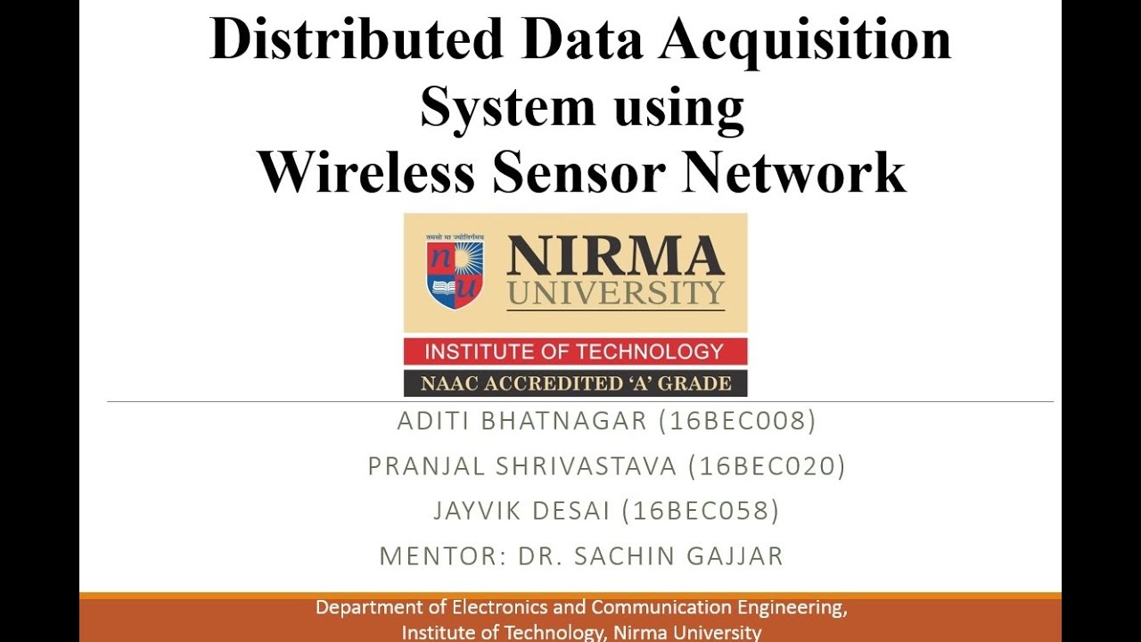 DDAS: Distributed Data Acquisition System using Wireless Sensor Networks