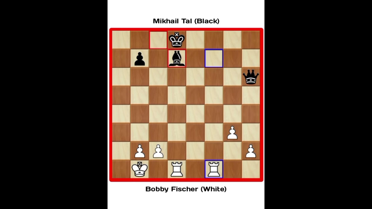 Bobby Fischer vs Mikhail Tal • Bled Tournament 1961