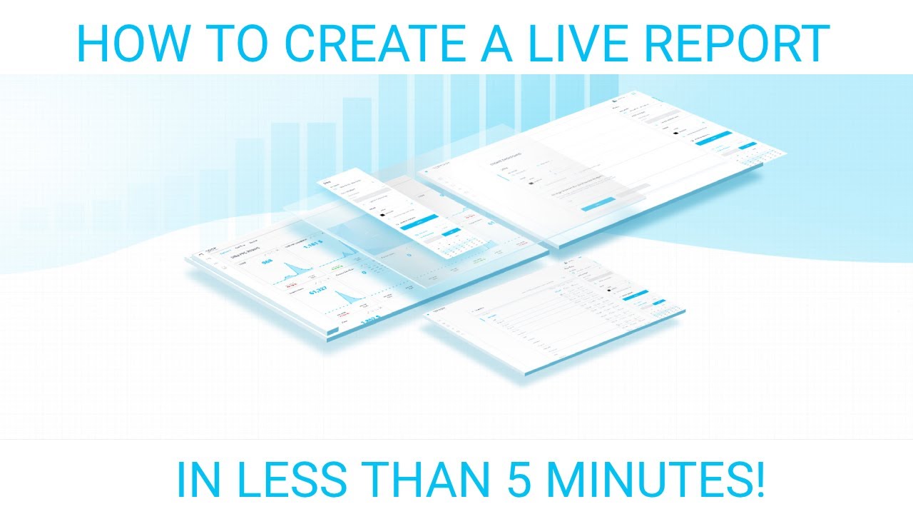 Create your first live report with Reportz in 5 minutes.