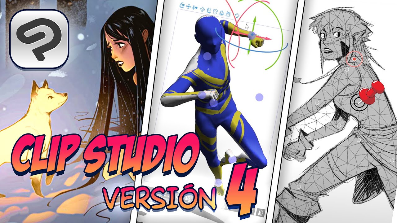 Las NUEVAS funciones y HERRAMIENTAS de CLIP STUDIO 4.0 | DANI PARKER