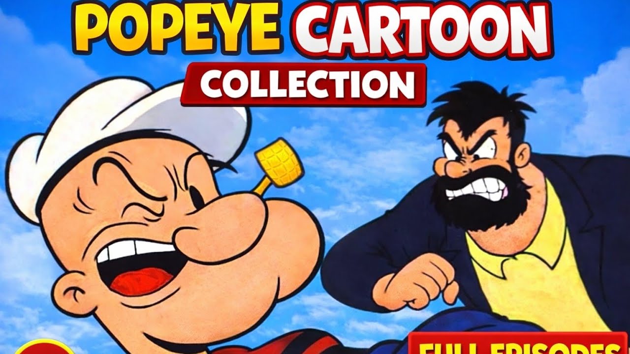 Popeye Cartoon Full Episode | Classic Cartoon | Public Domain