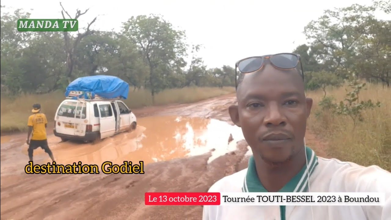 départ Touti-Bessel à Sinthiou Mamadou l'arrivé à Godiel: Tournée 2023 à Boundou