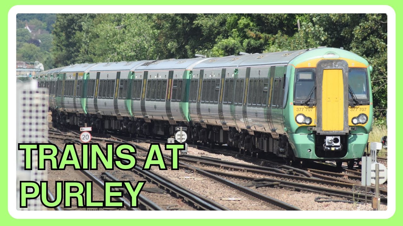 Unexpected Trains at Purley? | Rare Sightings & Busy Tracks in South London 🚆✨