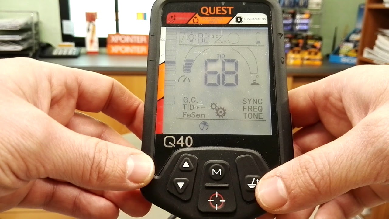 Metaldetector Quest Q40 Control Box