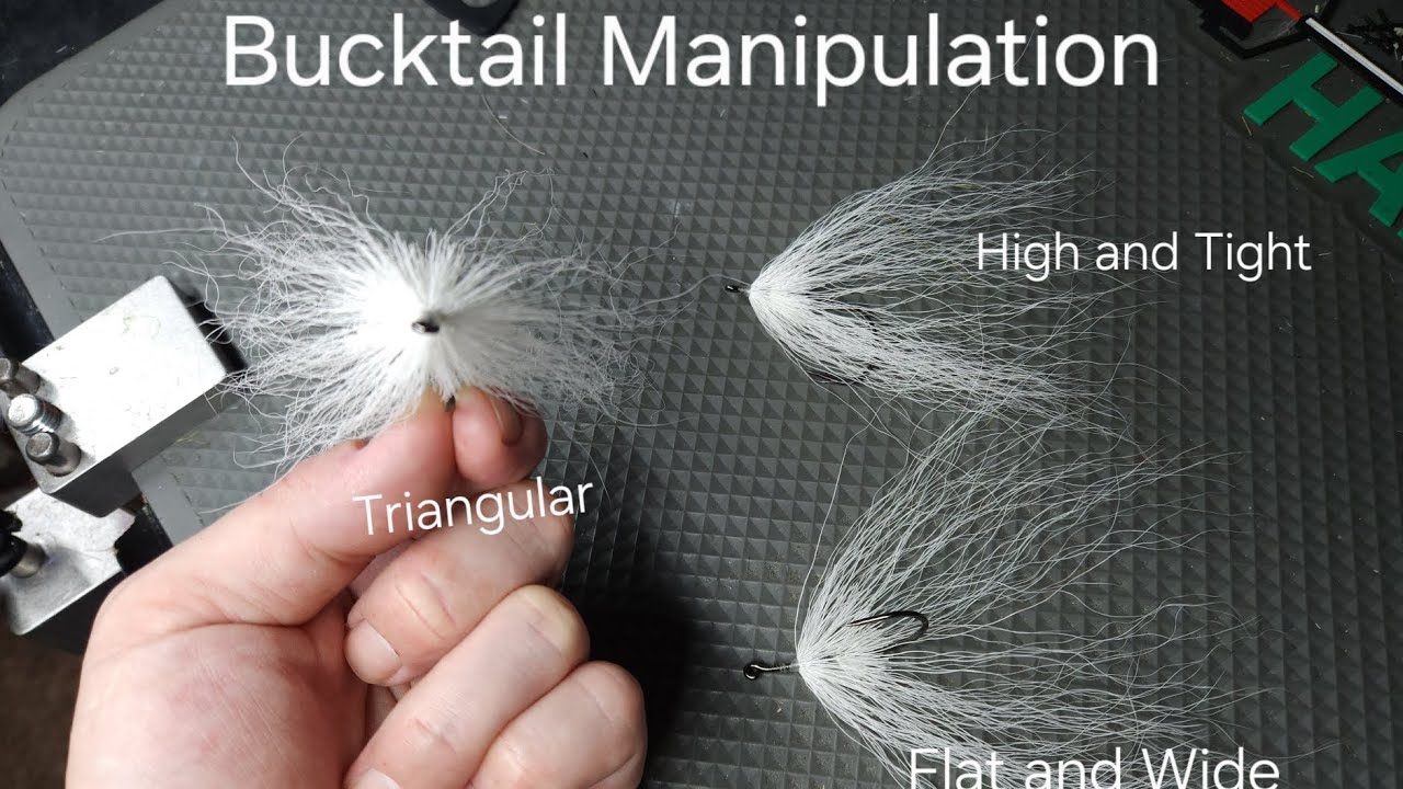 Bucktail Manipulation, How To Shape Your Hollow Fleyes