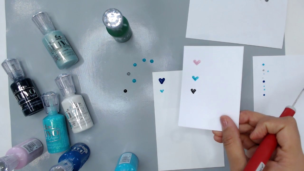 5 Ways To Use Nuvo Drops  | Tonic Studios Craft Tutorial | CraftStash