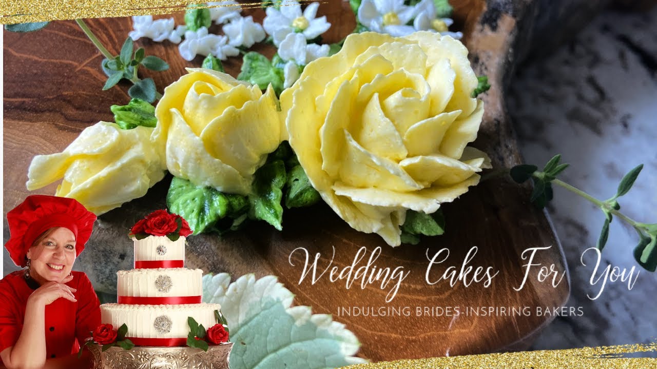 Buttercream Rose Two Ways 🍰 Cakes with Lorelie