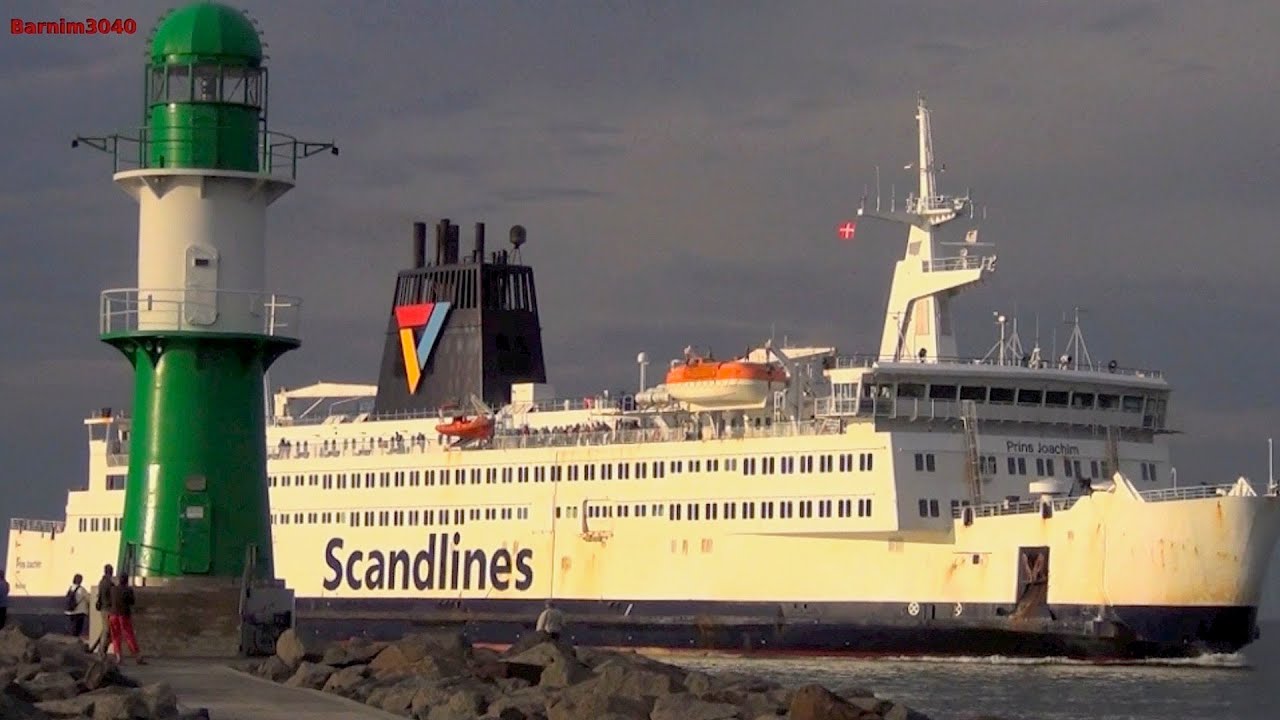 Scandlines Fähre Prins Joachim - Warnemünde Ostsee