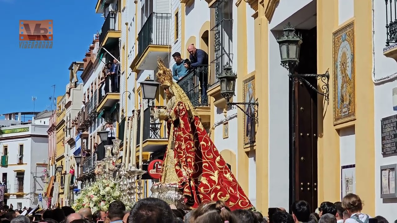 Esperanza de Triana. Entrada en la Capilla de los Marineros. Sevilla 2026