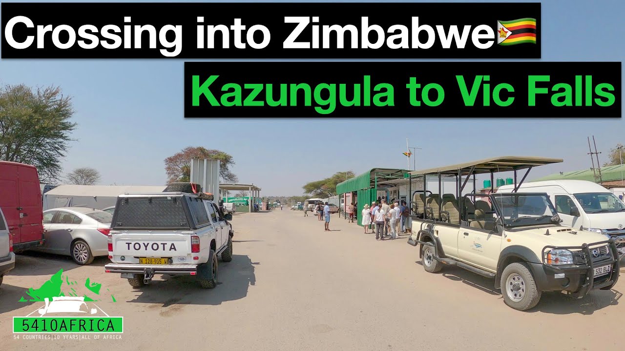 Crossing into Zimbabwe by Car | Kazungula to Victoria Falls | Zim Ep 1