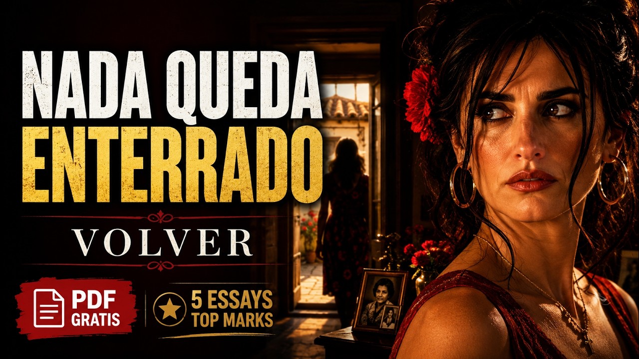 Volver – 5 Model Essays for A-Level Spanish (Almodóvar Film Analysis)