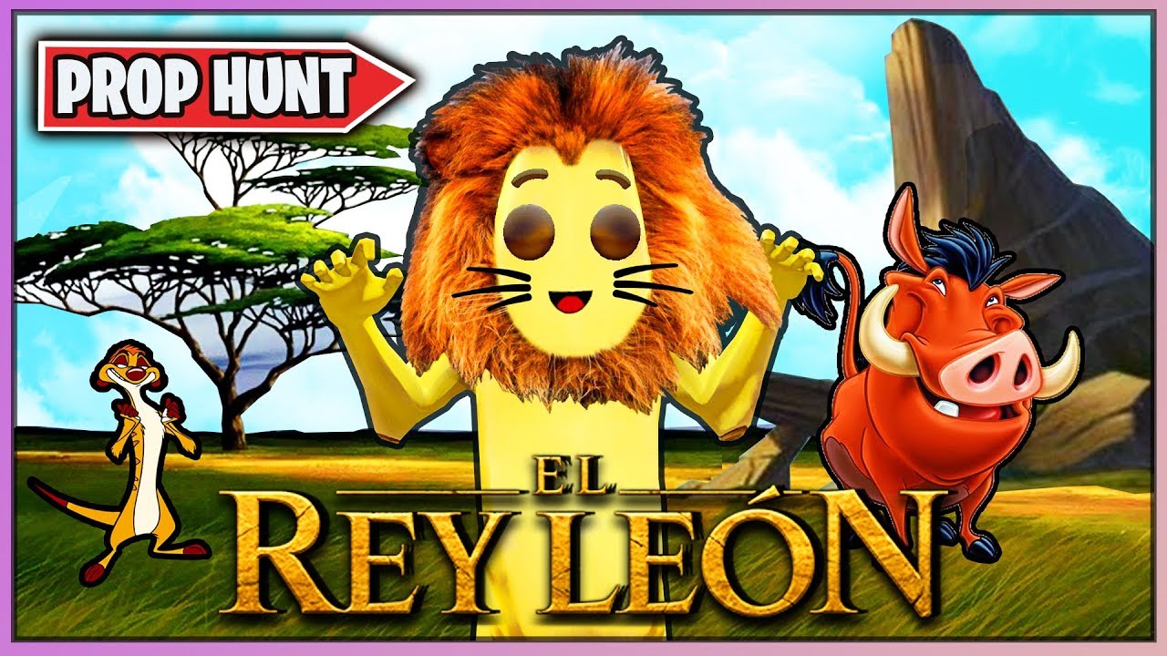 EL REY LEON 🦁 en FORTNITE (MINIJUEGO CREATIVO)